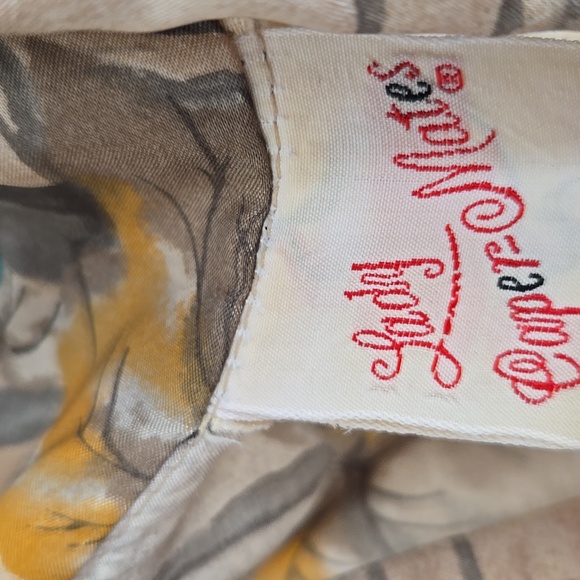 1970's Womens Vintage Leaf And Sunset/moon Print Size:XL - Picture 2 of 4